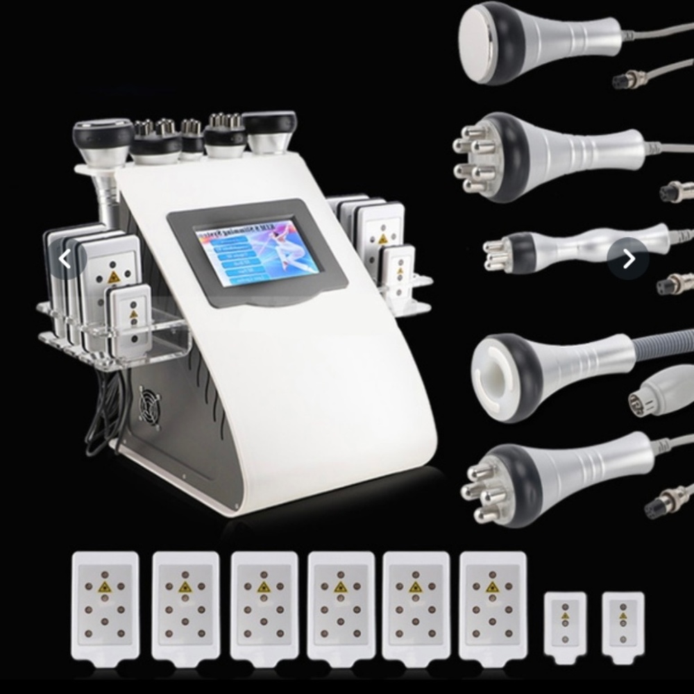 6 in 1 40k Ultrasonic laser liposuction RF cavitation machine
